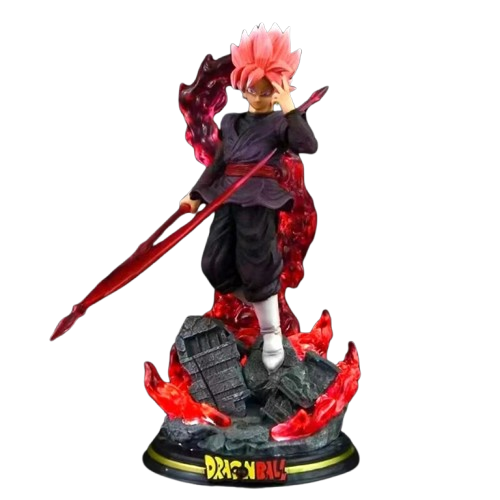 Figurine Dragon Ball Super – Zamasu Noir 28 cm • Statue PVC GK Premium avec Base Lumineuse • Modèle de Collection