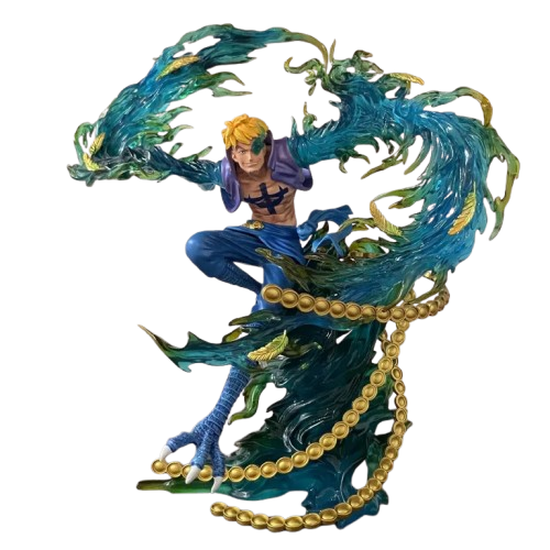 Figurine Anime – Guerrier Effet Aquatique Spectaculaire