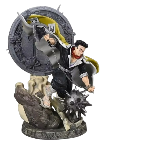 Figurine Demon Slayer Himejima Gyomei – Modèle GK PVC, Grande Statue Collector