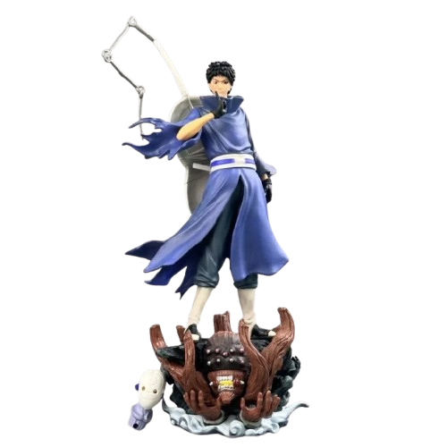 Statue Anime Naruto – Effet de Vague, Double Tête, Décoration Bureau