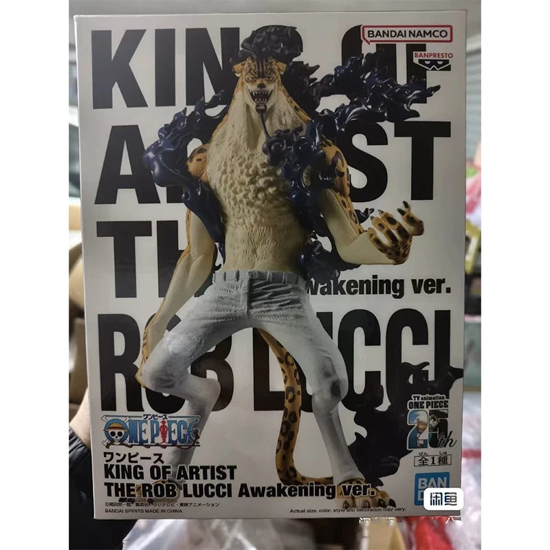 Figurine One Piece – Rob Lucci Léopard Banpresto King of Artist (Bandai)