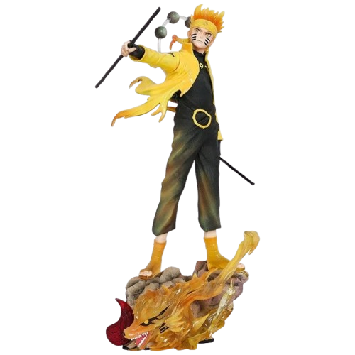 Figurine Anime 30 cm – Modèle PVC Collection – Style Ninja Japonais