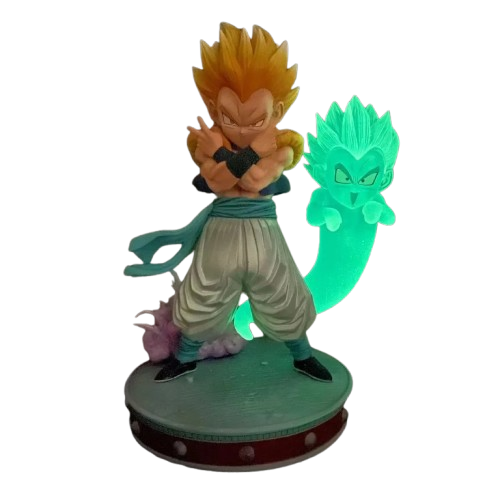 Figurine Dragon Ball Z – Gotenks Super Saiyan 3 & Ghost | Modèle de Collection