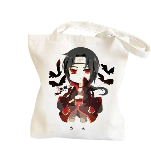 Sac à Main Anime Japonais – Grand Sac Fourre-Tout Pliable pour Shopping et Voyage
