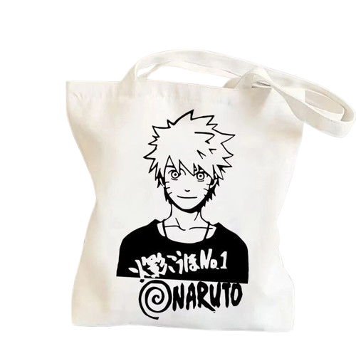 Sac à Main Anime Japonais – Grand Sac Fourre-Tout Pliable pour Shopping et Voyage