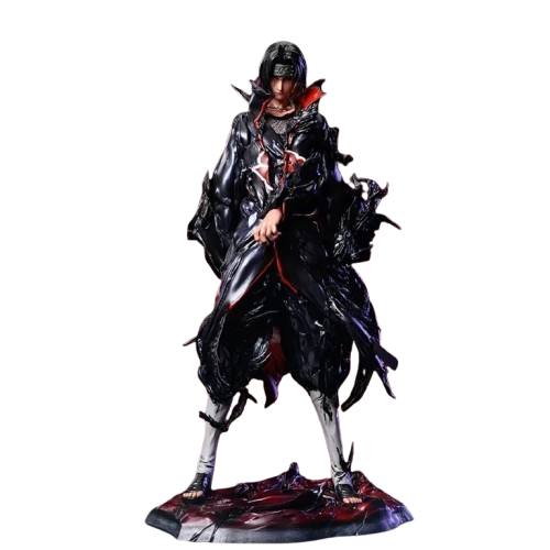 Figurine Anime Naruto PVC – Modèle Uchiha Sasuke/Obito – Statue de Collection